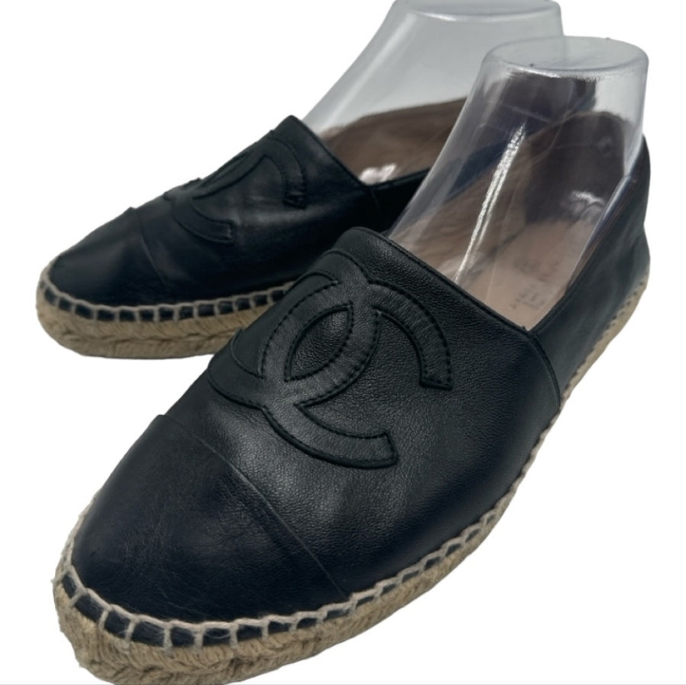 Chanel Espadrille Lambskin Black - Picture 2 of 5